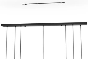 Lustră pe cablu Eglo 390178 PAZ 7xE14/40W/230V auriu/negru