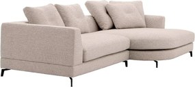 Canapea eleganta design LUX Moderno S right, Aveiro sand