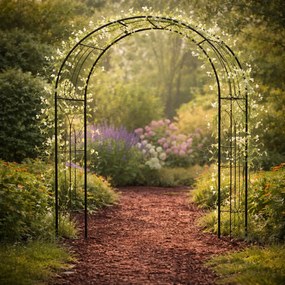 Pergolă de grădină pentru plante cățărătoare 145 x 240 cm