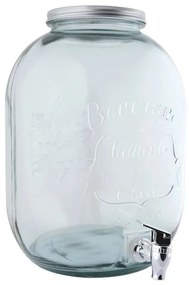 Recipient pentru limonadă din sticlă reciclată, 12,5 l Authentic - Ego Dekor