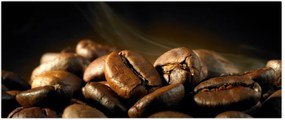 Tablou - Boabe de cafea (120x50 cm)