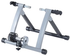 HomCom, suport pliabil pentru bicicleta si antrenament, argintiu | Aosom Ro