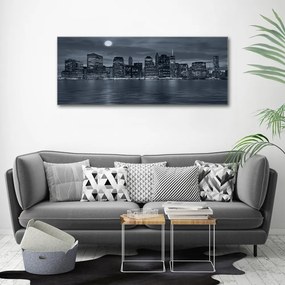 Print pe canvas New york, pe timp de noapte