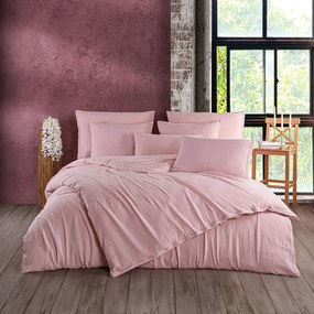 Lenjerie de pat din muselină 4Home Rosa, 140 x 220 cm, 70 x 90 cm