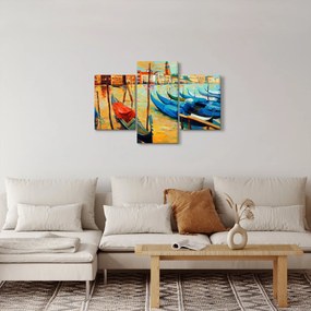 Tablou - Port în Veneția (90x60 cm)