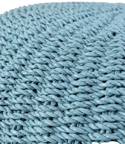 PERNĂ DE PODEA ALBASTRU HANDMADE