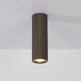 Spot aplicat din aluminiu canelat Anna bronz