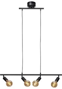 Cottex T1924SV - Lustră suspendată pe cablu ARC, 4xE27/60W/230V