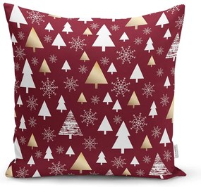 Față de pernă din material textil 43x43 cm cu model de Crăciun – Mila Home