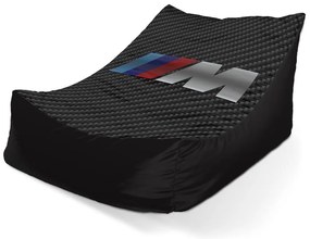 Sac de șezut Lounge MPERFORMANCE carbon - pentru copii, negru