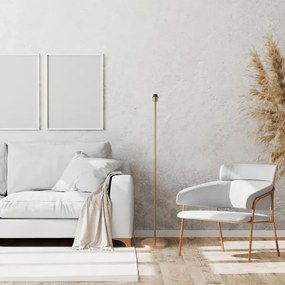 Suport de lampă SCARLET 1xE27/W/230V 140 cm auriu