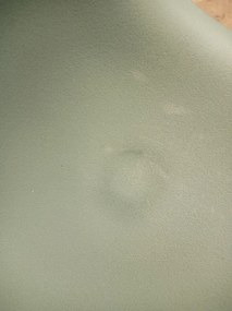 OFERTA Scaun de masa OSAKA plastic, verde salvie calitatea a II-a