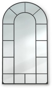Archway, oglindă franțuzească de perete, ramă din aluminiu, 46 x 86 cm