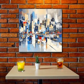 DUBLEZ | Tablou abstract - Urban City