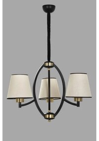 Lustră pe lanț PAUL 3xE27/60W/230V