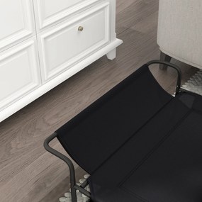 PawHut Pat ridicat pentru caini animale de companie cu suport pentru cap material micro-perforat 91 x 69 x 29 cm negru | Aosom Romania