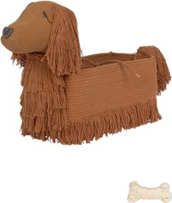 Coș de jucării pentru copii maro din material textil 68x24x35 cm Poppy – Lorena Canals