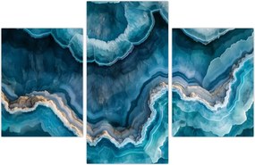 Tablou - Detaliu de acvamarin (90x60 cm)