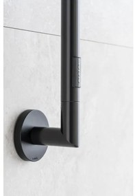 P.M.H. LS1B - Uscător electric pentru prosoape LISA 24W/230V 170 cm IP44 negru