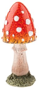 Ciupercă decorativă de toamnă, 12 cm,poliresină