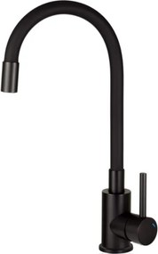 Luno Baterie chiuveta bucatarie finisaj negru - flexibila BOC_N72M