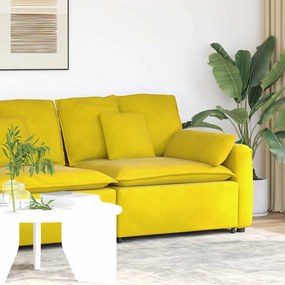vidaXL Modul modular de capăt pentru cotieră canapea cu perne 100 cm