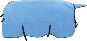 vidaXL Pătură pentru cai Aqua complet Poliester