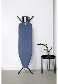 Masă de călcat Brabantia B 1003336, 124x38 cm, 7 poziții de reglare, Suport pentru fier de călcat, albastru