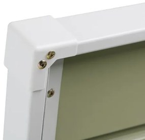 Deuba Cutie de depozitare metalica 120x62x63 cm - alba