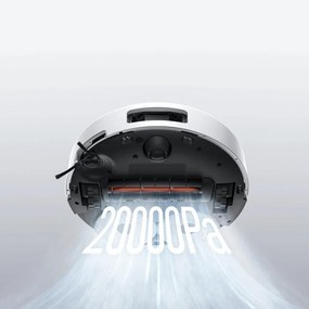 Aspirator robot Xiaomi Robot Vacuum 5 EU OV31GL, 55 W, 20000 Pa, 140 min, recunoaștere AI, stație automată de spălare și uscare, navigație laser dToF, apă caldă 80 °C, alb