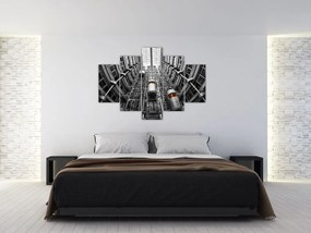 Tablou cu lift în clădire (150x105 cm)