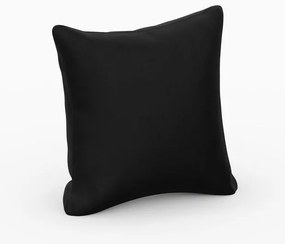 Pernă pentru canapea modulară neagră cu tapițerie din catifea Rome Velvet - Cosmopolitan Design