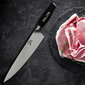 Seria Comfort Pro, cuțitul bucătarului 10”, 56 HRC, oțel inoxidabil