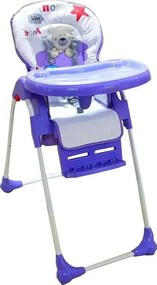 Scaun de masa pentru copii si bebe Baby Care™ CC reglabil in 3 trepte,pliabil, centura de siguranta, sezut comfortabil, masuta detasabila, pozitie