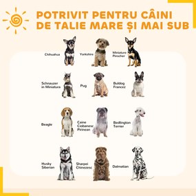 Pawhut tarc Joaca pentru Caini – 6 Panouri Rezistente | Aosom Romania