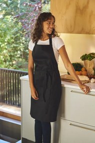 Șorț de bucătar cu pieptar din bumbac organic Fairtrade