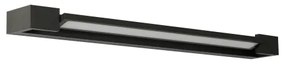 Brilagi-LED Iluminare pentru oglindă de baie AQUA LINE LED/18W/230V 60 cm IP44 negru