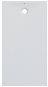 Cadita de dus rectangulara Geberit Olona alb 170x70 cm