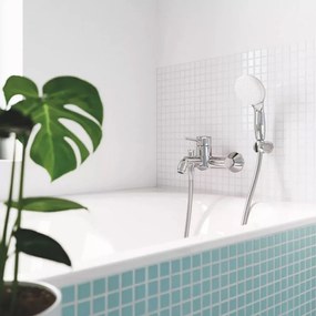 Baterie cada-dus monocomanda Grohe Start Classic crom lucios
