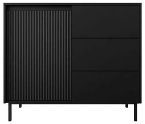 Comodă Somkera 1D3SZ (Negru) . 1103676