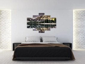 Tablou cu lac montan (150x105 cm)