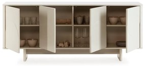 Comodă crem 180x75x40 cm Solei – MOME