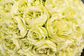 Aranjament floral elegant in forma de sfera, MIXROSE FORTUNE 45cm