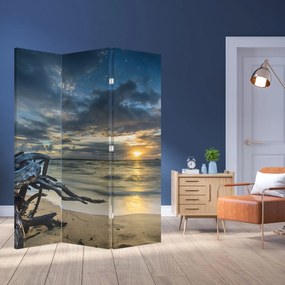 Paravan - Marea în apus de soare (126x170 cm)