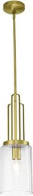 Quintiesse QN-KIMROSE-MP-BNB - Lustră pe tijă KIMROSE 1xE27/60W/230V, aurie