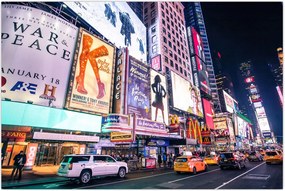 Tablou - New York Theather District (90x60 cm)