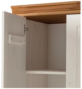 Șifonier alb din lemn de pin 65x180 cm Anita – Støraa