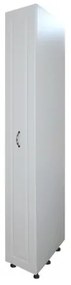 Coloana 30  Zebra Alb /  MDF Alb drept