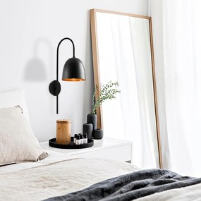 Aplică de perete neagră Tattoo – Opviq lights