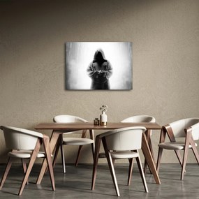 Tablou - Un călugăr într-o mănăstire (70x50 cm)